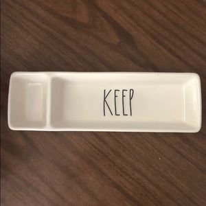 Rae Dunn “keep” tray LL